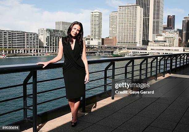 Actress and TV Personality Kate Ritchie poses during the Vaseline Launch at Quay Restaurant, The Rocks on July 15, 2009 in Sydney, Australia.