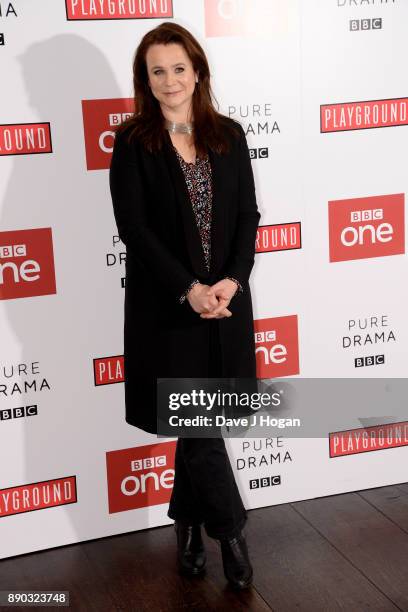 Emily Watson attends the 'Little Women' special screening at The Soho Hotel on December 11, 2017 in London, England.