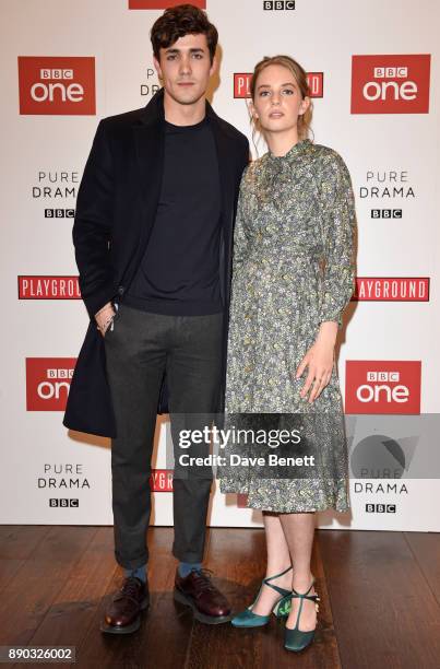 Jonah Hauer-King and Maya Thurman-Hawke attend a special screening of new BBC drama "Little Women" at The Soho Hotel on December 11, 2017 in London,...