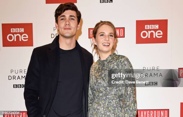 Jonah Hauer-King and Maya Thurman-Hawke attend a special screening of new BBC drama "Little Women" at The Soho Hotel on December 11, 2017 in London,...