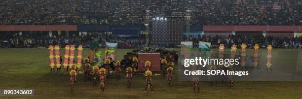 The men of Sinulog Festival roared their manliness as they performed their dance.The Biggest Annual Philippine Rehiyon-Rehiyon Festival was once...