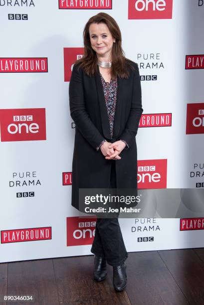 Emily Watson attends the 'Little Women' special screening at The Soho Hotel on December 11, 2017 in London, England.