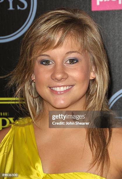 Shawn Johnson attends the ESPY's Celebration Of Champions Athlete Kickoff at J Bar on July 14, 2009 in Los Angeles, California.