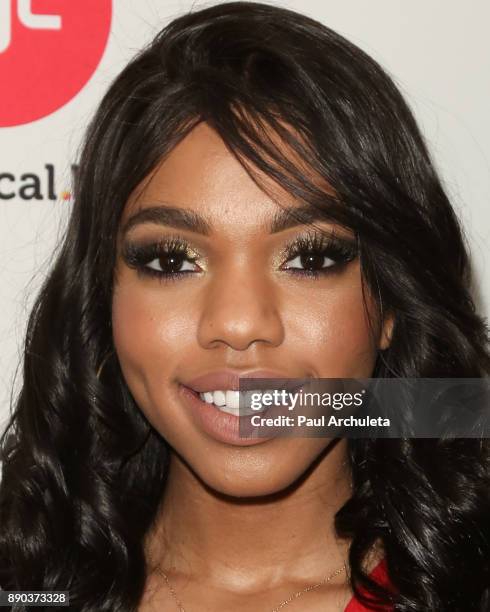 Actress Teala Dunn attends her 21st Birthday Party on December 10, 2017 in Los Angeles, California.