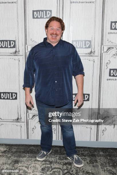 Casey Webb attends Build Series to discuss "Man v. Food" at Build Studio on December 11, 2017 in New York City.