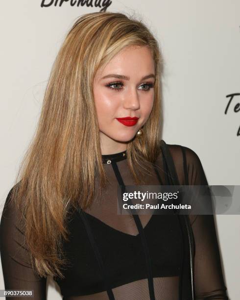 Actress Brec Bassinger attends Teala Dunn's 21st Birthday Party on December 10, 2017 in Los Angeles, California.