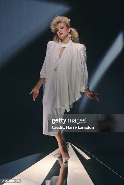 Harry Langdon Fashions; Model Unknown. Ellene Warren Desgins in 1980 in Los Angeles. California