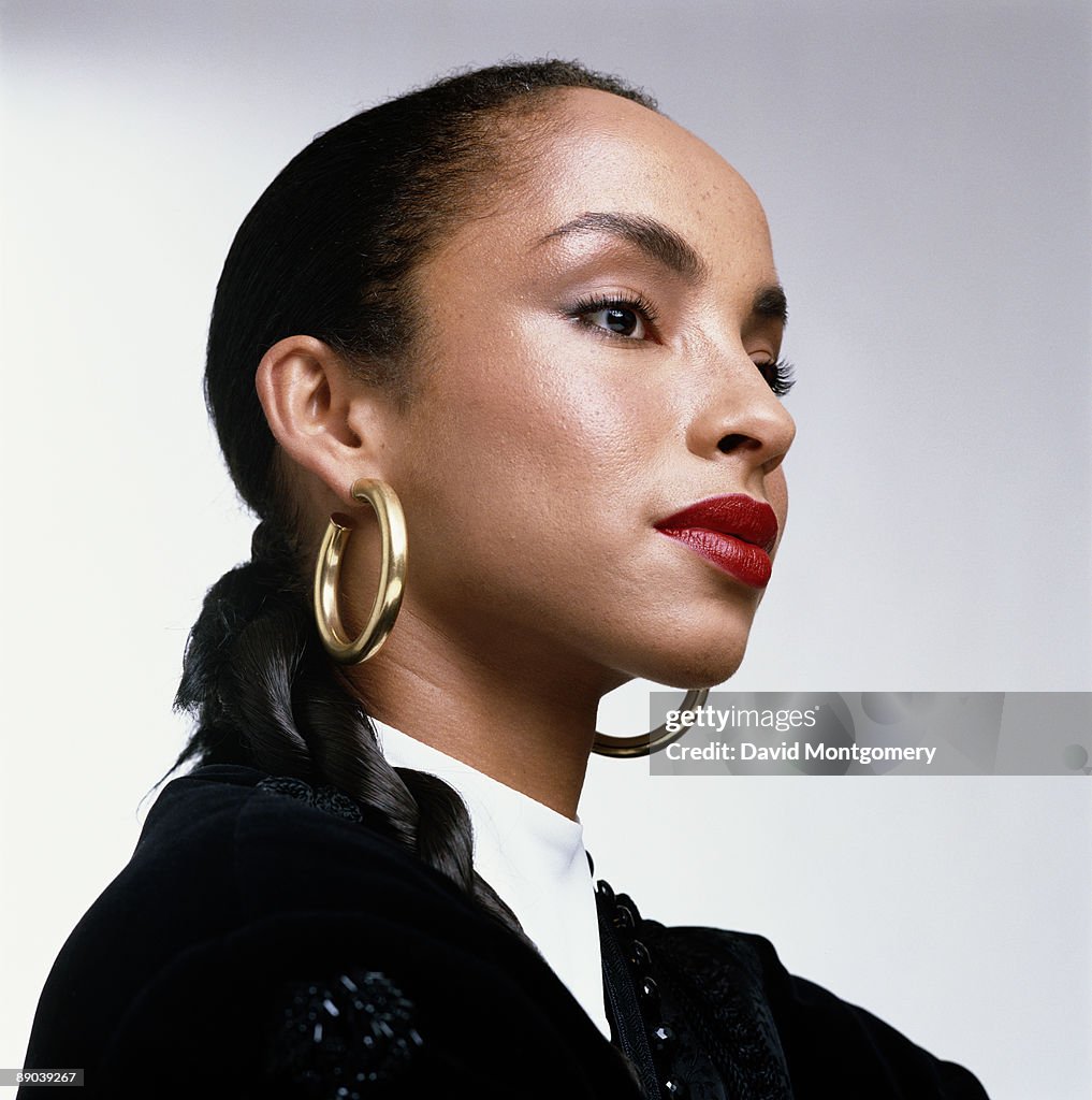 Nigerian British singer Sade Adu or Sade, circa 1980. Nachrichtenfoto