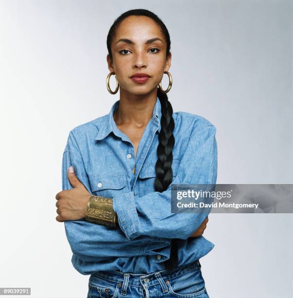 Nigerian-British singer Sade Adu or Sade, circa 1980.