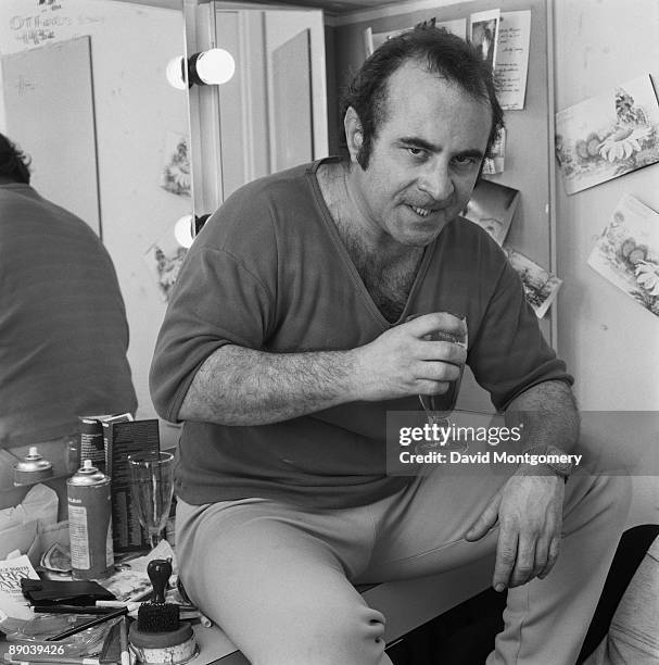 English actor Bob Hoskins, 1985.