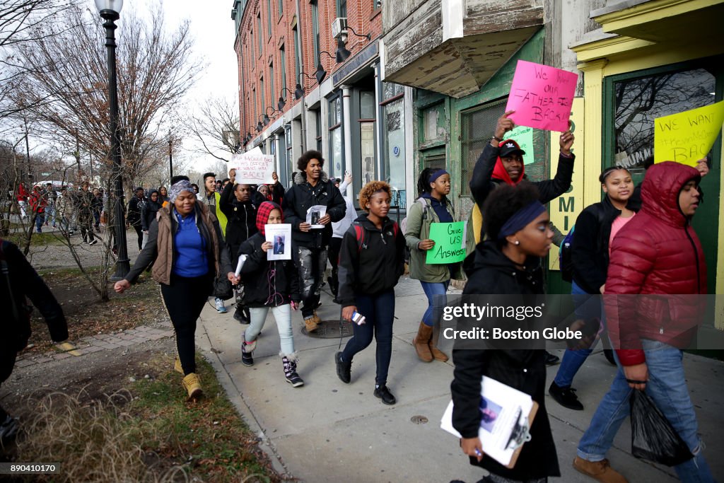 Madison Park Students Walk Out Of Class