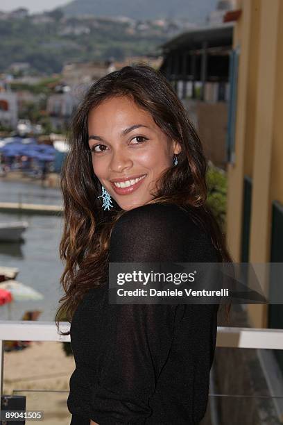 Rosario Dawson attends day four of the Ischia Global Film And Music Festival on July 15, 2009 in Ischia, Italy.