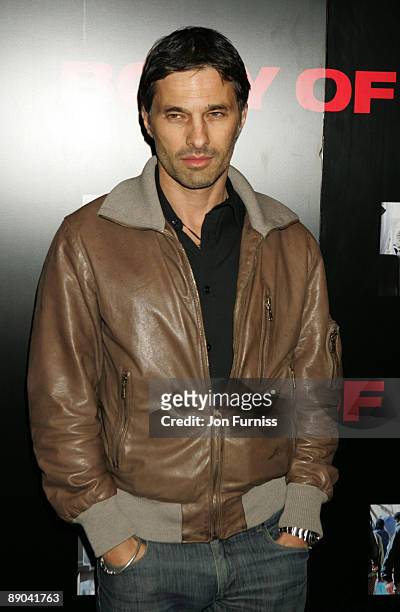Olivier Martinez attends the UK premiere of Body Of Lies at Vue West End on November 6, 2008 in London, England.