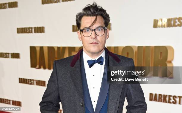 Director Joe Wright attends the UK Premiere of "Darkest Hour" at Odeon Leicester Square on December 11, 2017 in London, England.