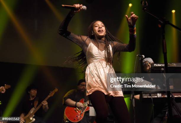 Willow Smith performs during the "Trip Tour" at The Regency Ballroom on December 10, 2017 in San Francisco, California.