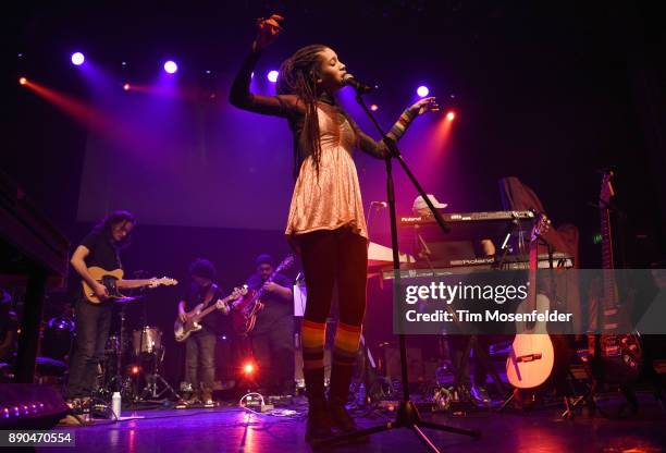 Willow Smith performs during the "Trip Tour" at The Regency Ballroom on December 10, 2017 in San Francisco, California.