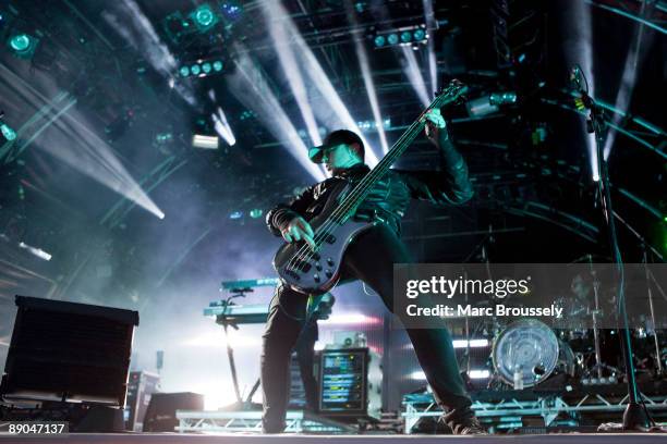 Gareth McGrillen of Pendulum performs on stage for the Somerset Series '09 at Somerset House on July 15, 2009 in London, England.