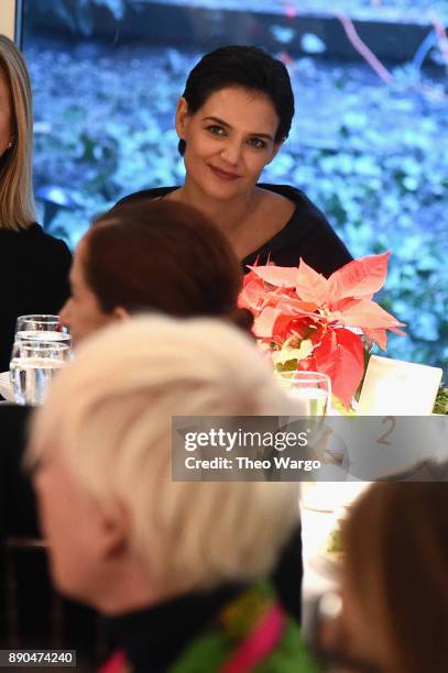 Katie Holmes attends the Hearst 100 at Michael's Restaurant on December 11, 2017 in New York City.