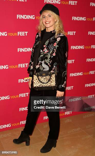 Charlotte Fox attends a special screening of "Finding Your Feet" at The May Fair Hotel on December 11, 2017 in London, England.