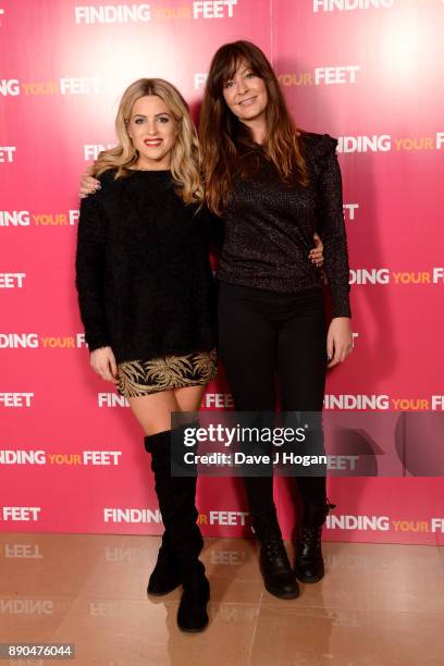 Olivia Cox and Lucy Horobin attend the 'Finding Your Feet'- special screening at The May Fair Hotel on December 11, 2017 in London, England.