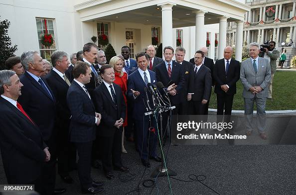 Faith Leaders Address Press After Meeting With President Trump At White House Faith Leaders Address Press After Meeting With President Trump At White House