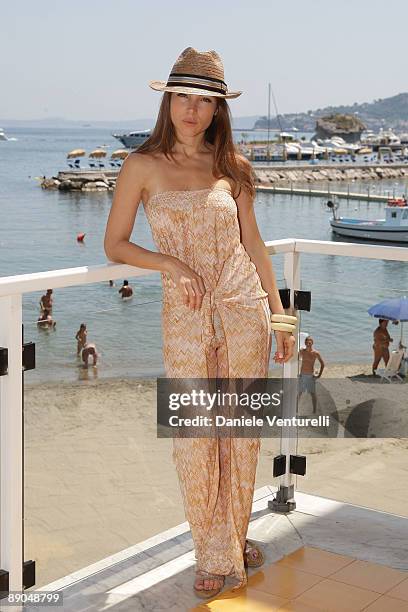 Elsa Pataky poses during a portrait session at the Ischia Global Film & Music Fest 2009 on July 14, 2009 in Ischia, Italy.