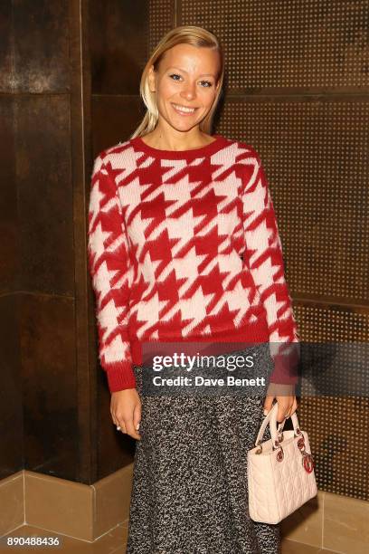 Lucy Tregubenko attends a special screening of "Finding Your Feet" at The May Fair Hotel on December 11, 2017 in London, England.