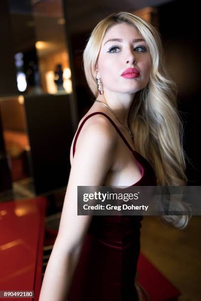 Model Darian Dali attends the Fashionisers.com Presents The Los Angeles Debut Of Lecoanet Hemant At "One Night In Paris" at Sofitel Hotel on December...