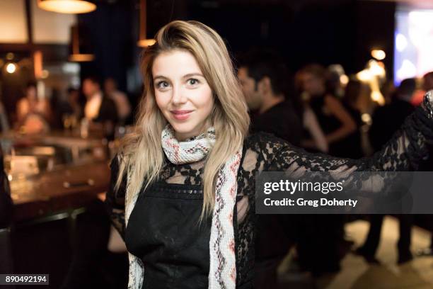 Afton Boggiano attends the Fashionisers.com Presents The Los Angeles Debut Of Lecoanet Hemant At "One Night In Paris" at Sofitel Hotel on December...