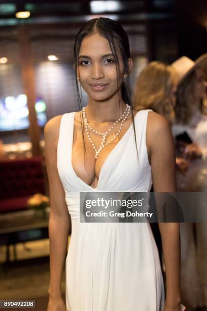 Model Kristina Menissov attends the Fashionisers.com Presents The Los Angeles Debut Of Lecoanet Hemant At "One Night In Paris" at Sofitel Hotel on...