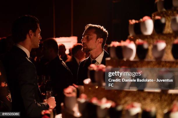 Claudio Marchisio attends the Juventus Institutional Christmas Dinner on December 11, 2017 in Turin, Italy.