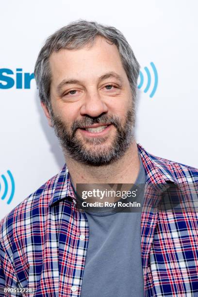 Judd Apatow visits SiriusXM at SiriusXM Studios on December 11, 2017 in New York City.