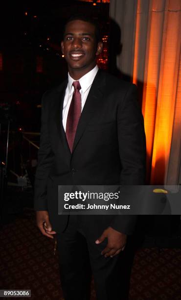 Chris Paul attends Legends & Legacy: A Salute To 100 Years of Change at Gotham Hall on July 15, 2009 in New York City.