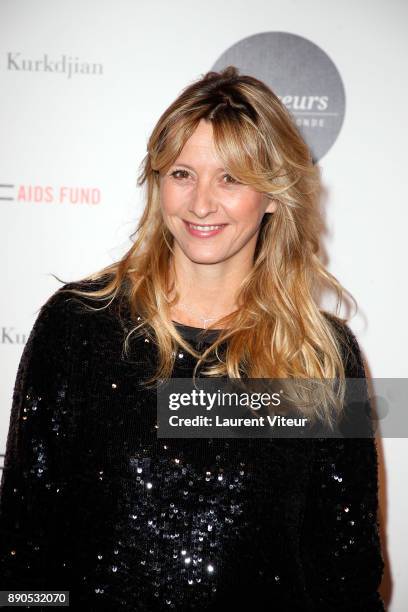 Designer Sarah Lavoine attends "Link for Aides" Charity Dinner at Pavillon Cambon Capucines on December 11, 2017 in Paris, France.