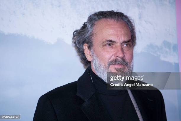 Actor Jose Coronado attends MIM series - Vivir Sin Permiso premier at Cineteca of Matadero on December 11, 2017 in Madrid, Spain.