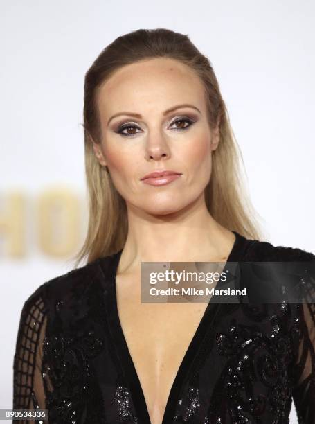 Michelle Dewberry attends the 'Darkest Hour' UK premiere at Odeon Leicester Square on December 11, 2017 in London, England.