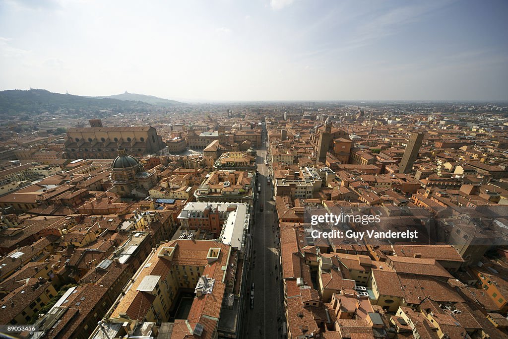 Cityscape of Bologna,Italy