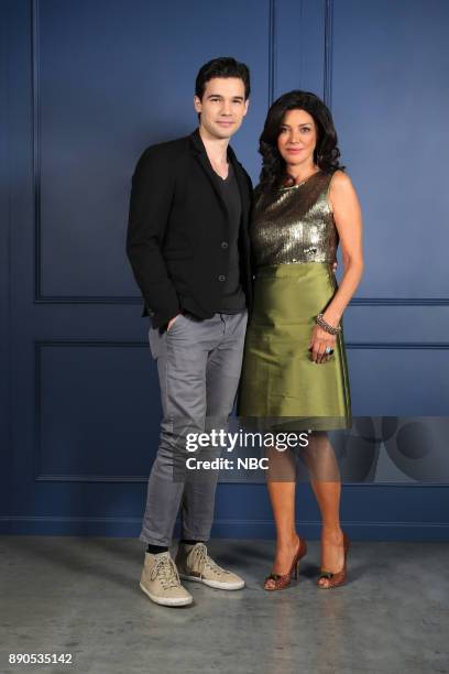 NBCUniversal Cable Entertainment Upfront at the Javits Center in New York City on Thursday, May 14, 2015" -- Pictured: Steven Straight, Shohreh...