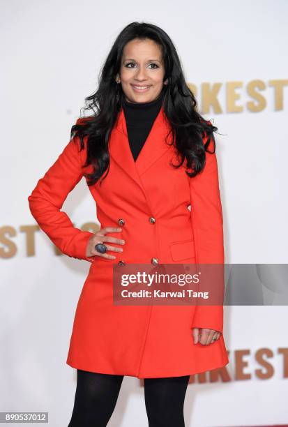 Sonali Shah attends the 'Darkest Hour' UK premiere at Odeon Leicester Square on December 11, 2017 in London, England.