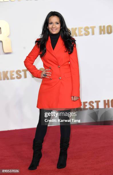 Sonali Shah attends the 'Darkest Hour' UK premiere at Odeon Leicester Square on December 11, 2017 in London, England.