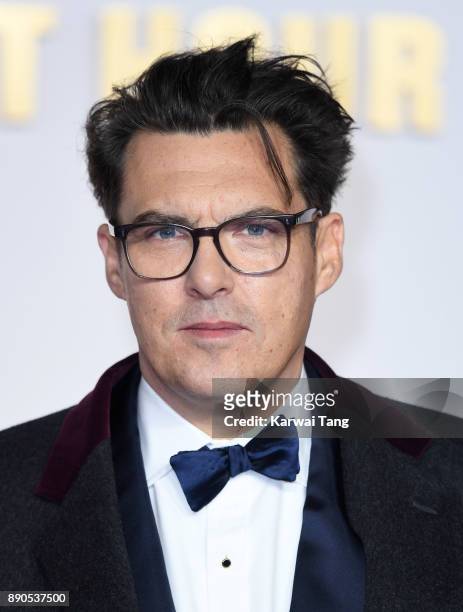 Joe Wright attends the 'Darkest Hour' UK premiere at Odeon Leicester Square on December 11, 2017 in London, England.