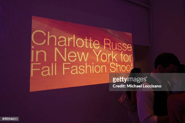 General view of atmosphere during the Charlotte Russe Fall 2009 launch event at Openhouse Gallery on July 15, 2009 in New York City.