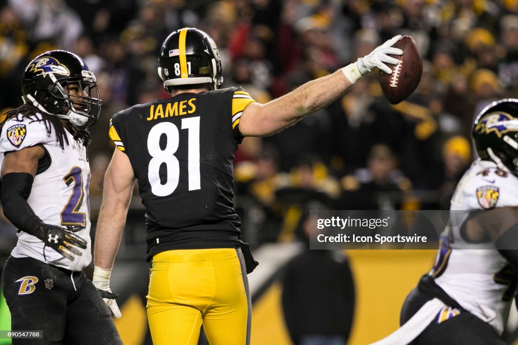 NFL: DEC 10 Ravens at Steelers