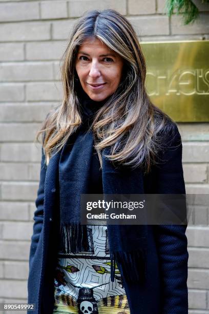 Nina Garcia is seen in Midtown on December 11, 2017 in New York City.