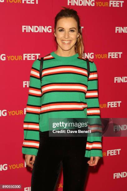 Charlie Webster attends a special screening of "Finding Your Feet" at The May Fair Hotel on December 11, 2017 in London, England.