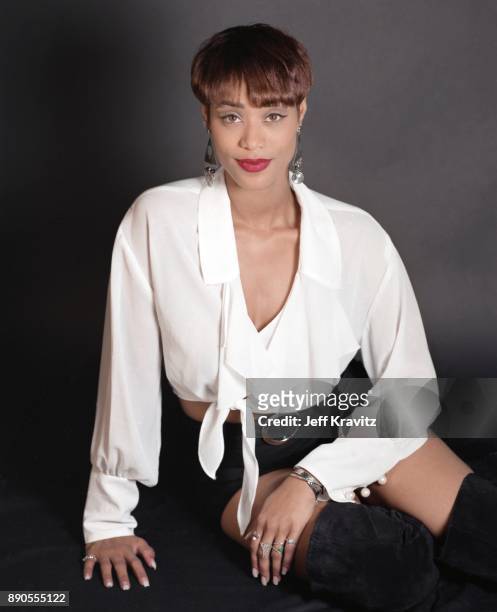 Real World' star Tami Roman poses for a portrait on January 18, 1994 in Los Angeles. California