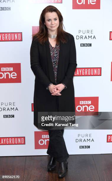 Emily Watson attends the 'Little Women' special screening at The Soho Hotel on December 11, 2017 in London, England.