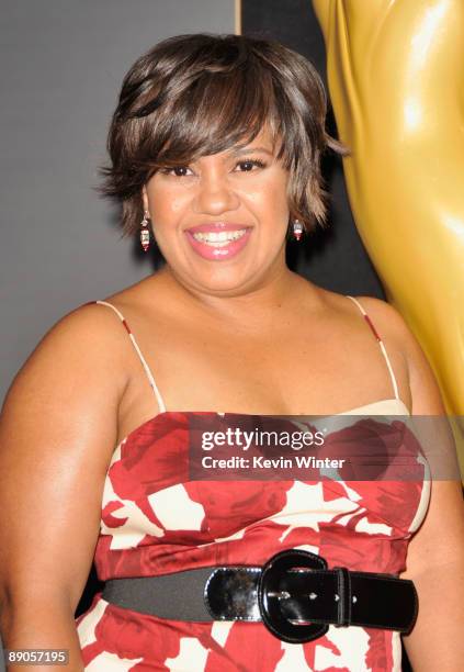 Actress Chandra Wilson during the nomination announcement for the 61st Primetime Emmy Awards held at the Academy of Television Arts & Sciences on...