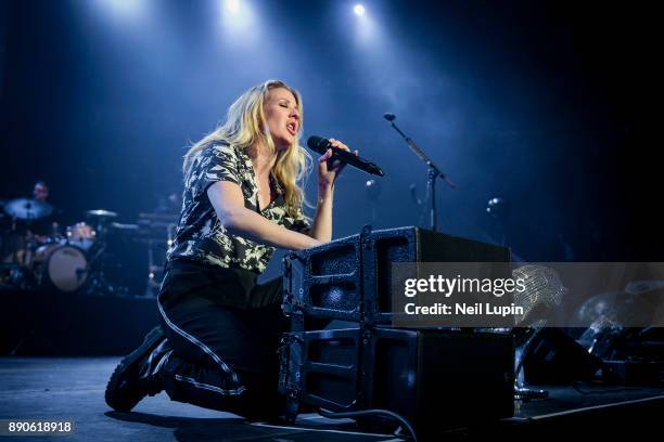 Ellie Goulding performs at the Royal Albert Hall in aid of Streets of London on December 11, 2017 in London, England.