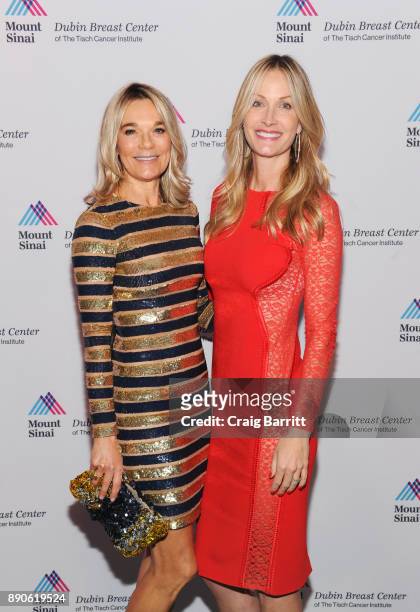 Eva Andersson-Dubin, M.D. And Christine Mack attend 2017 Dubin Breast Center Annual Benefit at the Ziegfeld Ballroom on December 11, 2017 in New York...